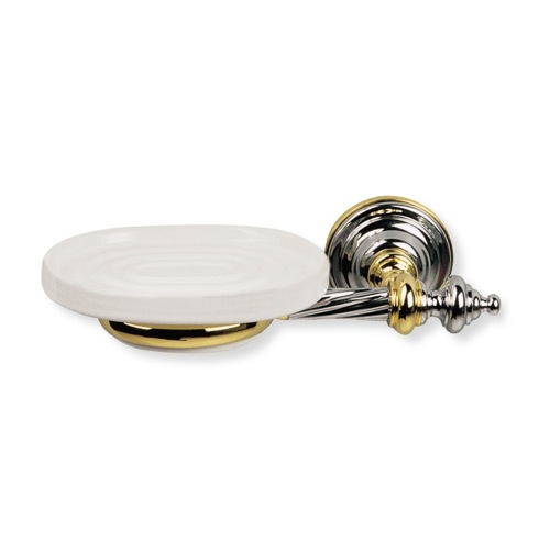 Soap Dish, StilHaus G09, Wall Mounted Classic-Style Ceramic Soap Dish G09